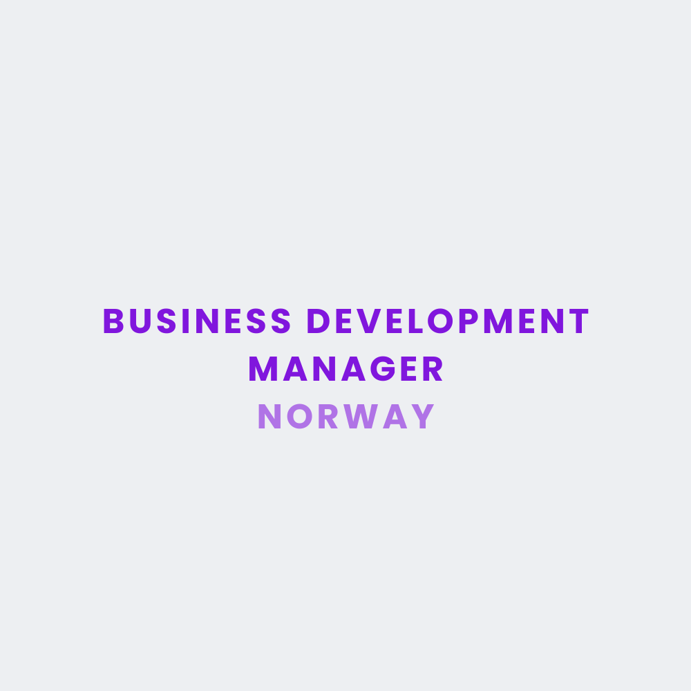 Business Development Manager