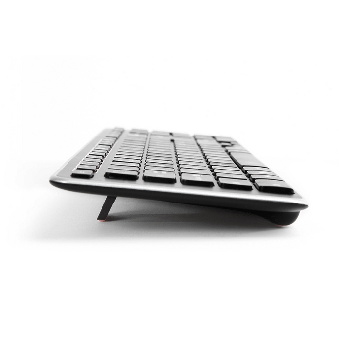 balance keyboard can be tilted for optimised ergonomics